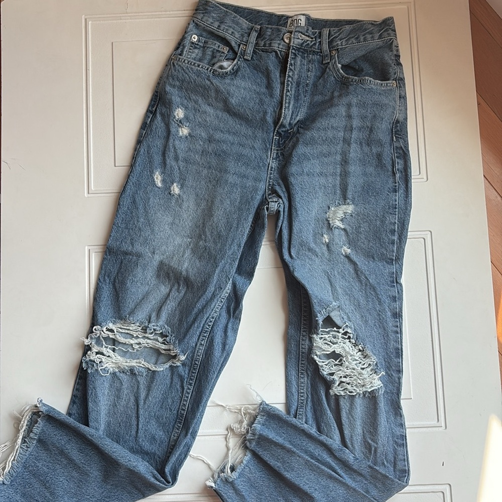 BDG Women’s High Rise Baggy Jeans Size 28 - Picture 9 of 12